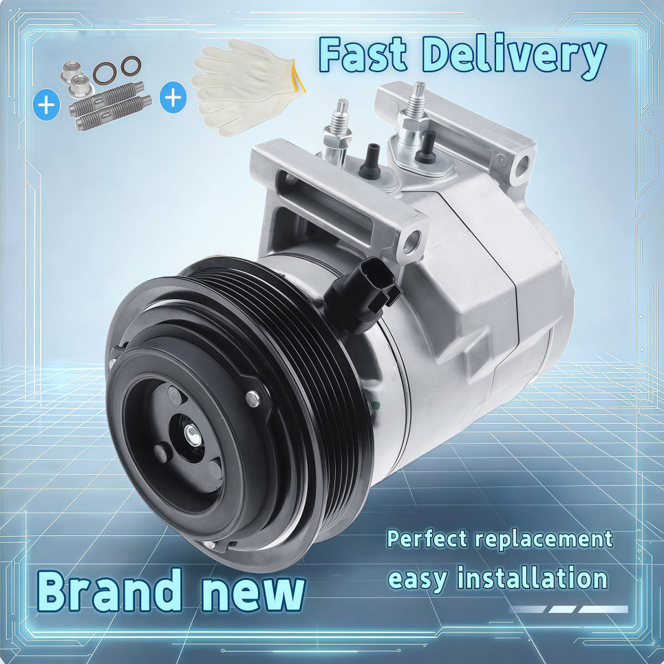 AC Compressor w/ Clutch For 2011-2015 Jeep Grand Cherokee & Dodge Durango 3.6L