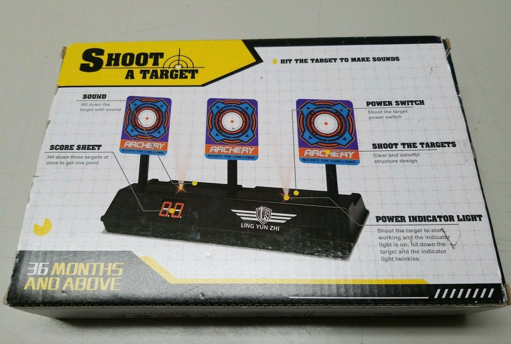 Scouring Target Electronic Auto Reset Electronic Sound light.