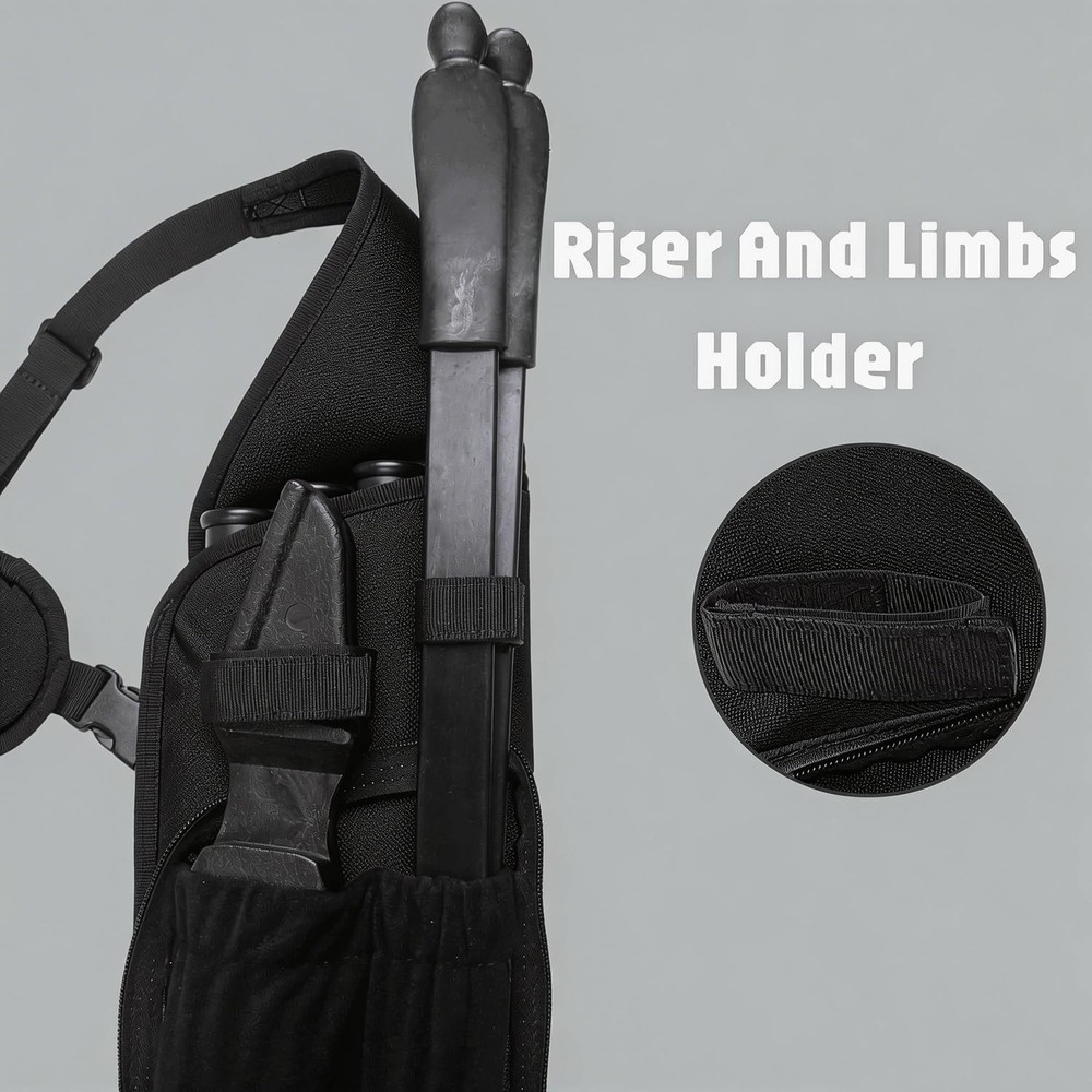 Multi-Function 4-Tubes Back Field Quiver Training Archery Arrow Quiver for Fi...