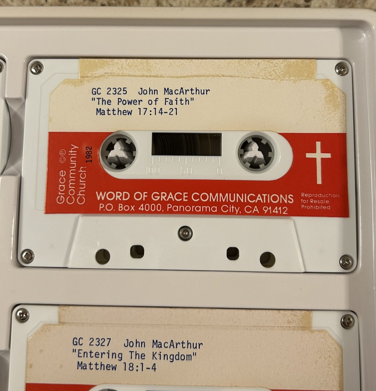 The Book Of Matthew on Cassette by John MacArthur Jr. (Read Full Description)