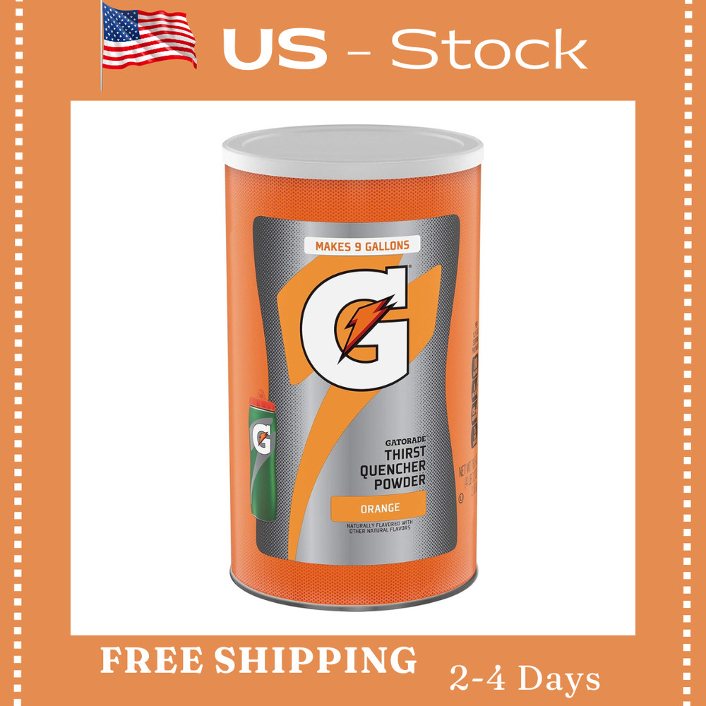 Thirst Quencher Powder Orange 76.5 Oz