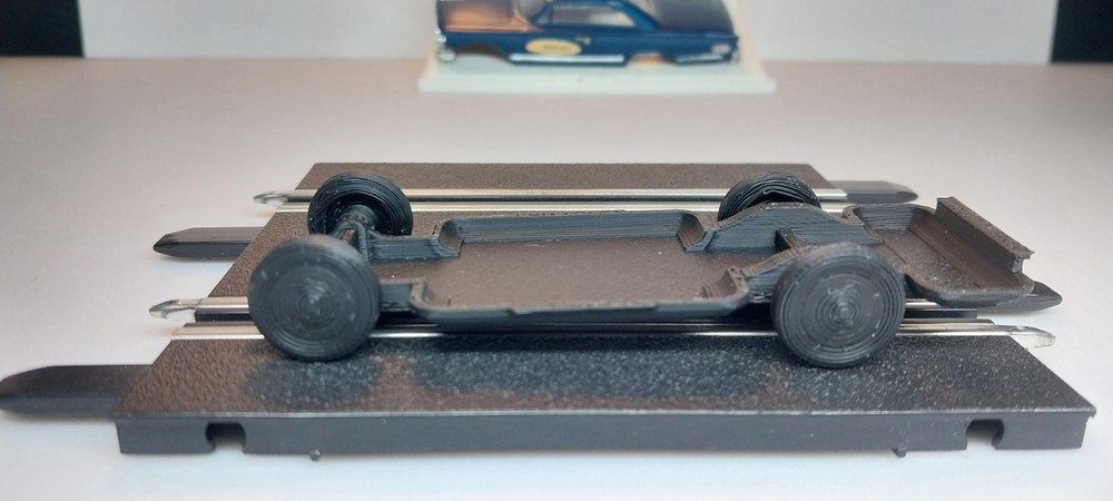 Motorific Slot Car Compatible Display Chassis