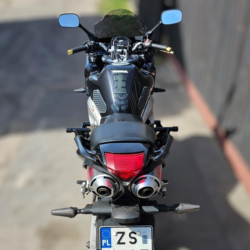 Crash Cage Engine Guard Bar Yamaha FZ6 Fazer (2004-2009) S1 S2 Stunt Gymkhana