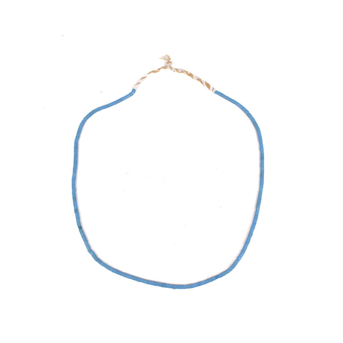 Turquoise Blue Tile Trade Beads