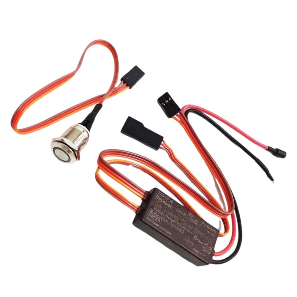 Airplane Glow-Nitro 2 &4 -Stroke Engine on Board Glow Plug Driver RC Model