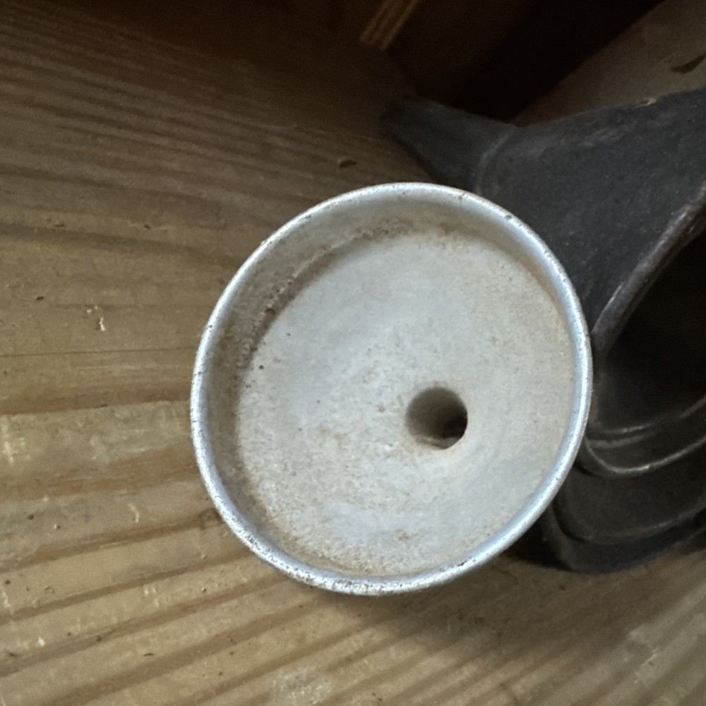 6 Galvinized Funnels All Different Sizes