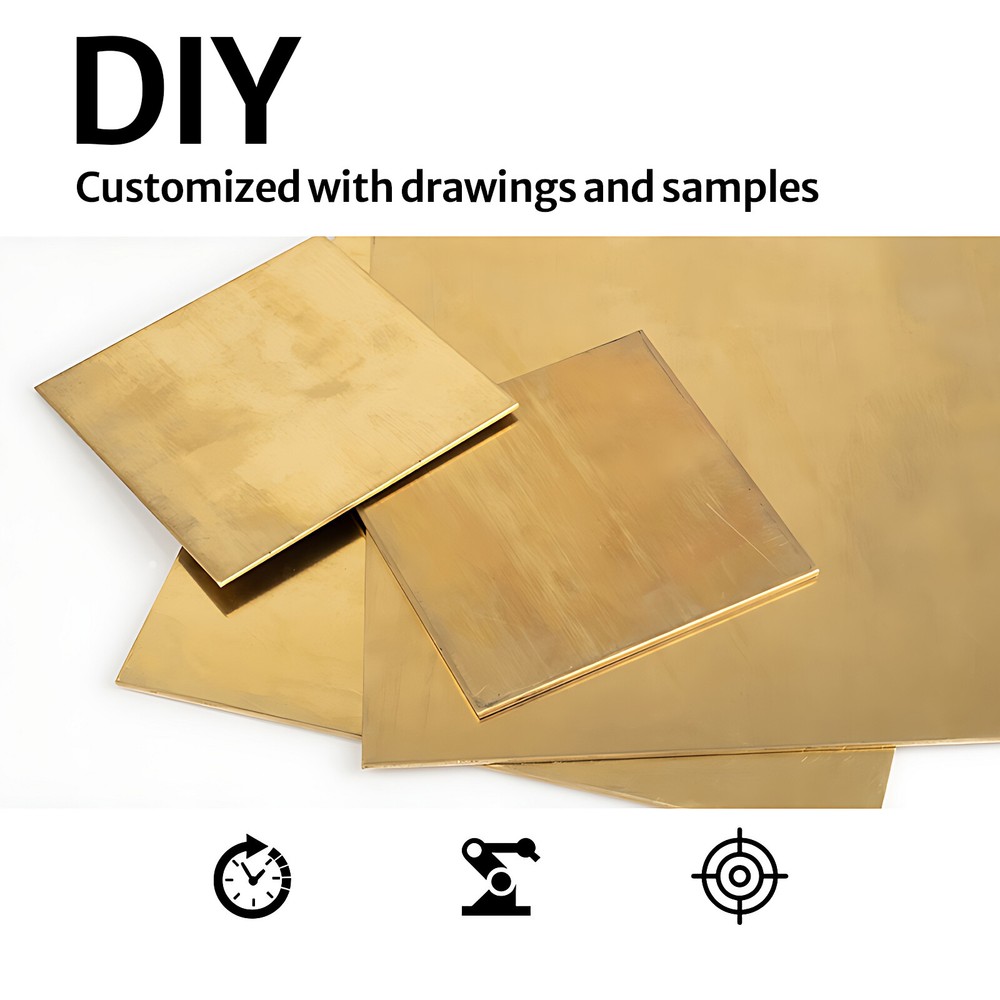 Brass sheet various sizes, various thickness. Models making, jewellery making