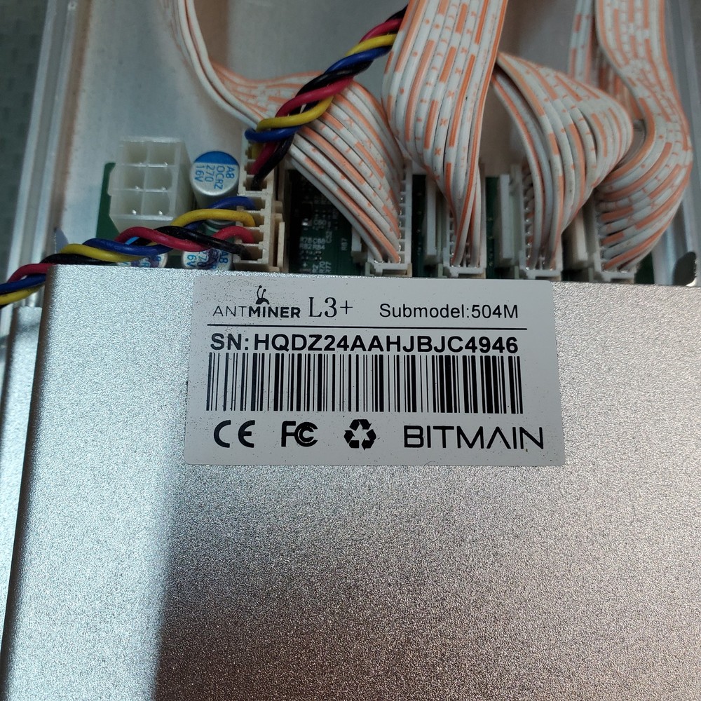 Bitmain Antminer L3+ Submodel 504M
