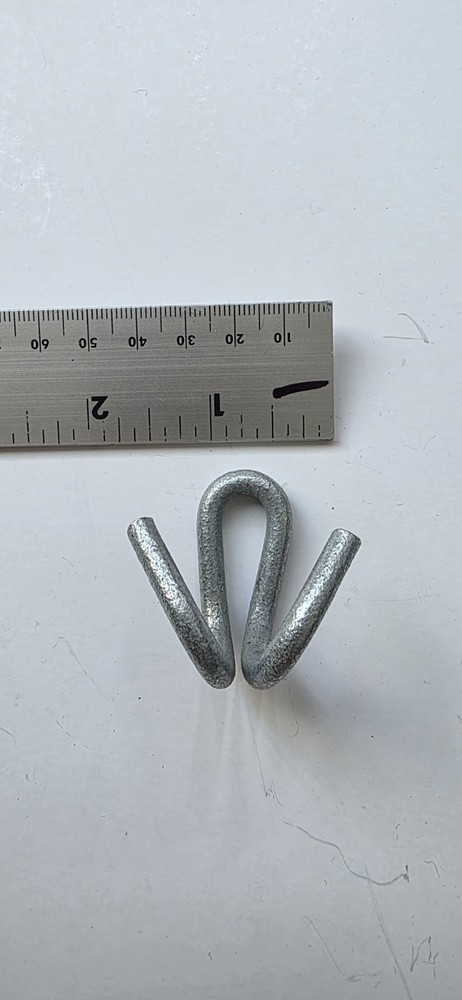 Allied Bolt, 666, B DROP WIRE HOOK (RAM'S HORN)