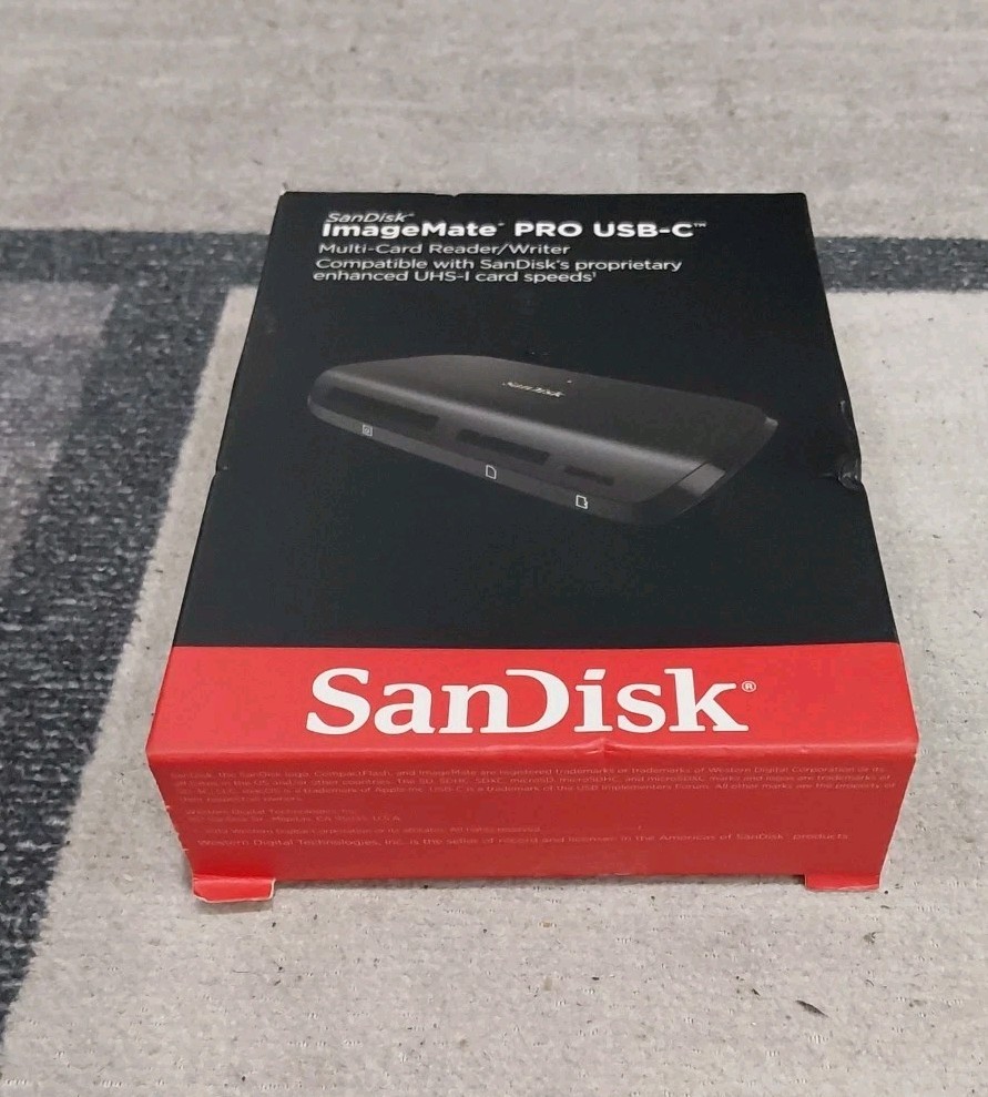 SanDisk, Multi-Card Reader DDR200, Image Mate Pro, USB-C