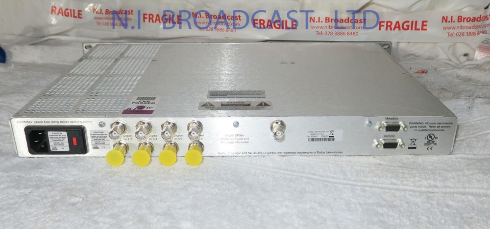 1x Dolby surround and pro logic II encoder  DP563