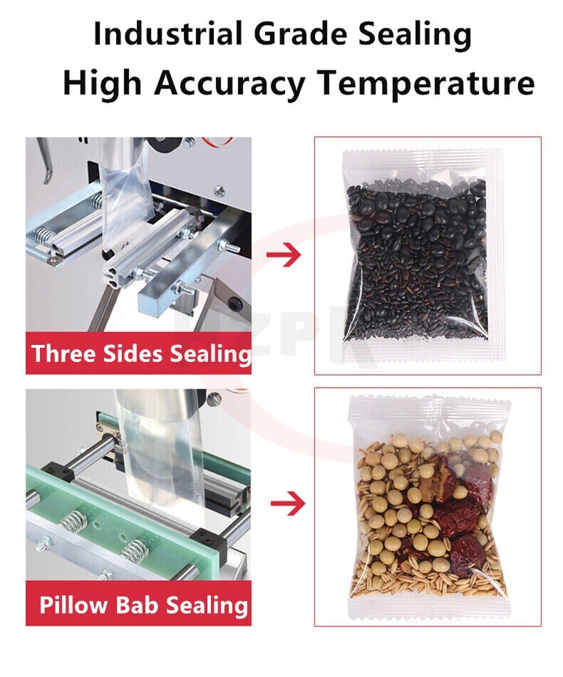110V Multi-Function Granule Sachet Packaging Filler Form Fill Seal Machine
