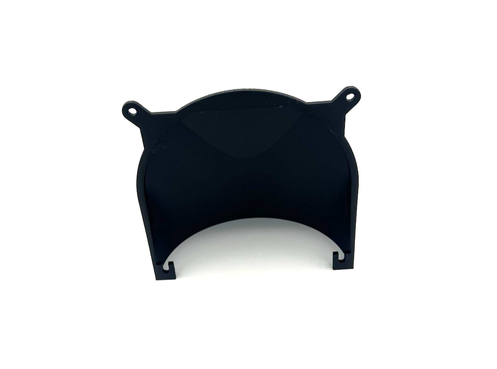 120mm RIGHT ANGLE Computer FAN DUCT Case Fan Shroud Mod for Cooling CPU VRMs