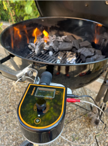 Bluetooth Smoker Temperature Controller Wireless Meat Thermometer Exhaust Fan US