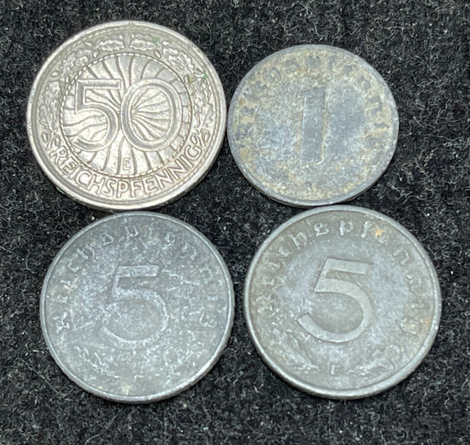 Early German 4 coins lot