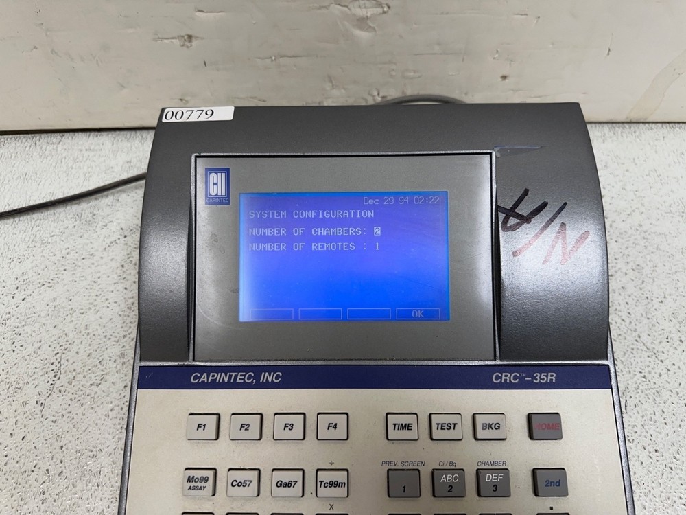 Capintec CRC-35R Radiosotope Calibrator Controller - No Chamber