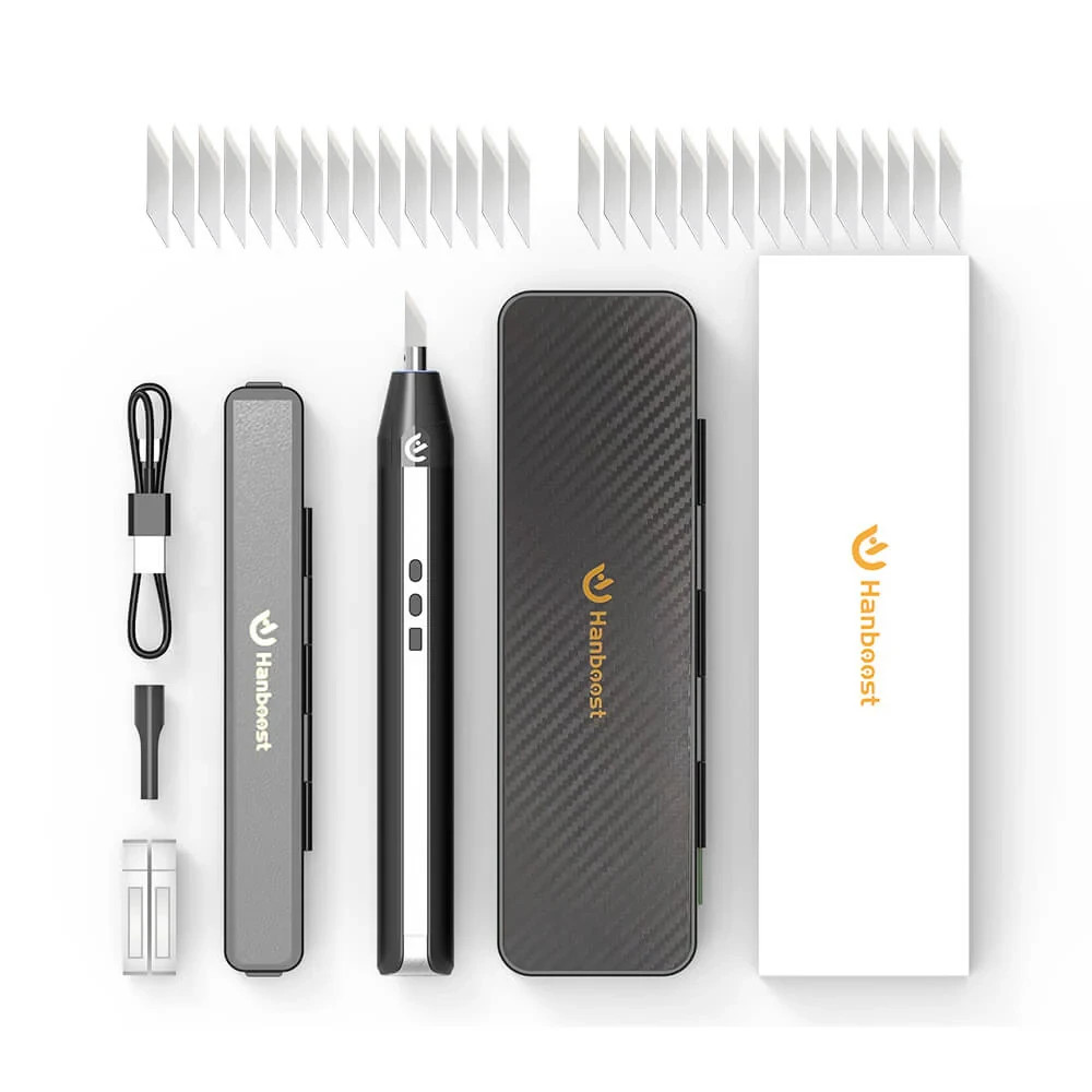 Hanboost C1 Professional Wireless Ultrasonic Craft Cutter Kit, for DIY Projects