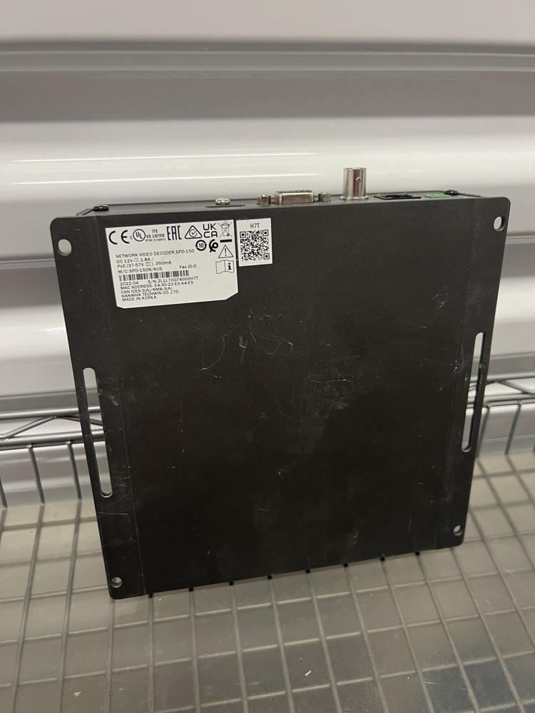 WiseNet SPD-150 Network Video Decoder