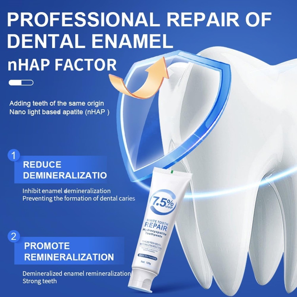Hydroxyapatite Toothpaste for Enamel Protection: Hidroxiapatita Toothpaste
