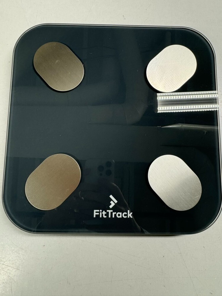 Fit Track Dara BMI Complete Body Analysis Bluetooth Digital Scale - Charcoal