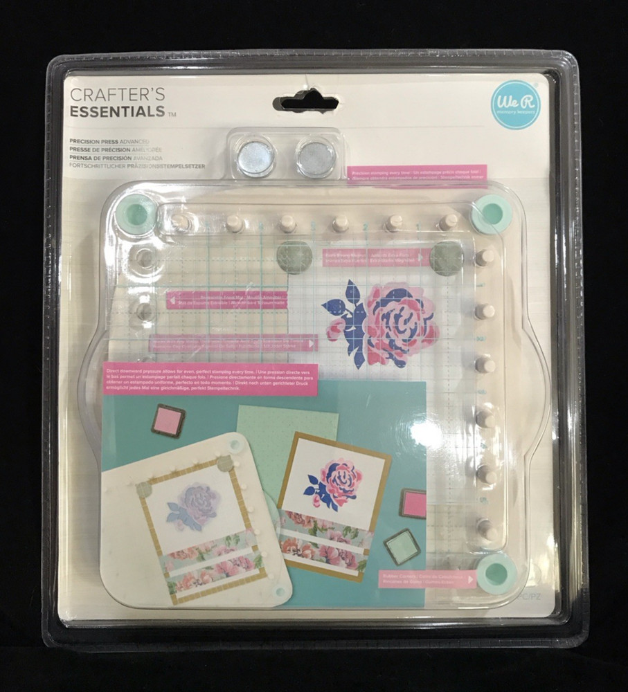 We R Memory Keepers Crafter's Essentials Precision Press Advanced - 5 pc  New!