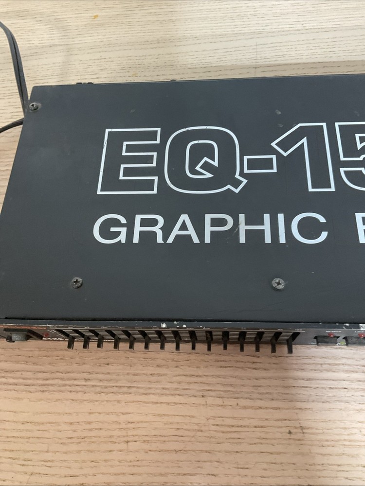 Rackrider EQ-151X2 Graphic ,equalizer,fast Shipping