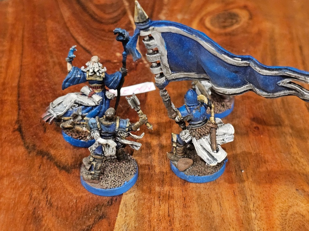 FFG Runewars Miniatures Game Daqan - Infantry Command Unit Expansion Painted