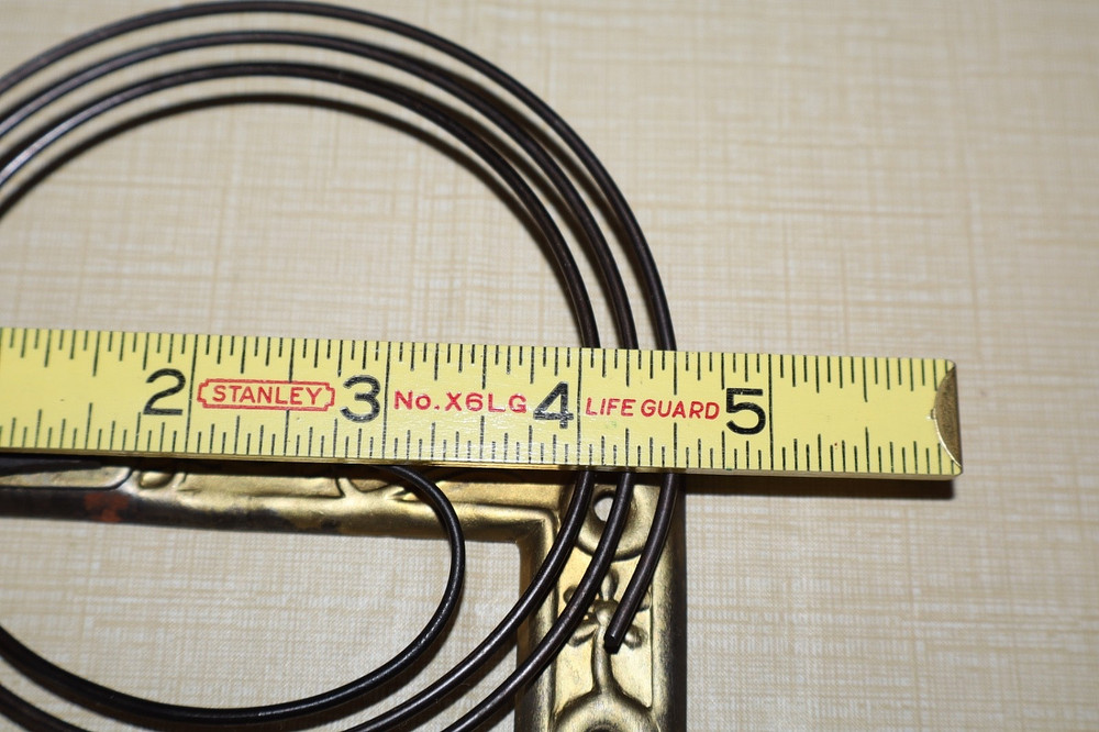 German Wall Clock Movement Mounting Bracket with Gong