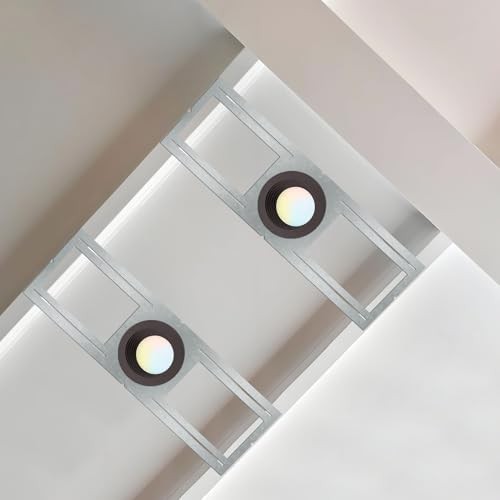 20 Pieces Construction Mounting Plate Bracket with Centered Symmetric