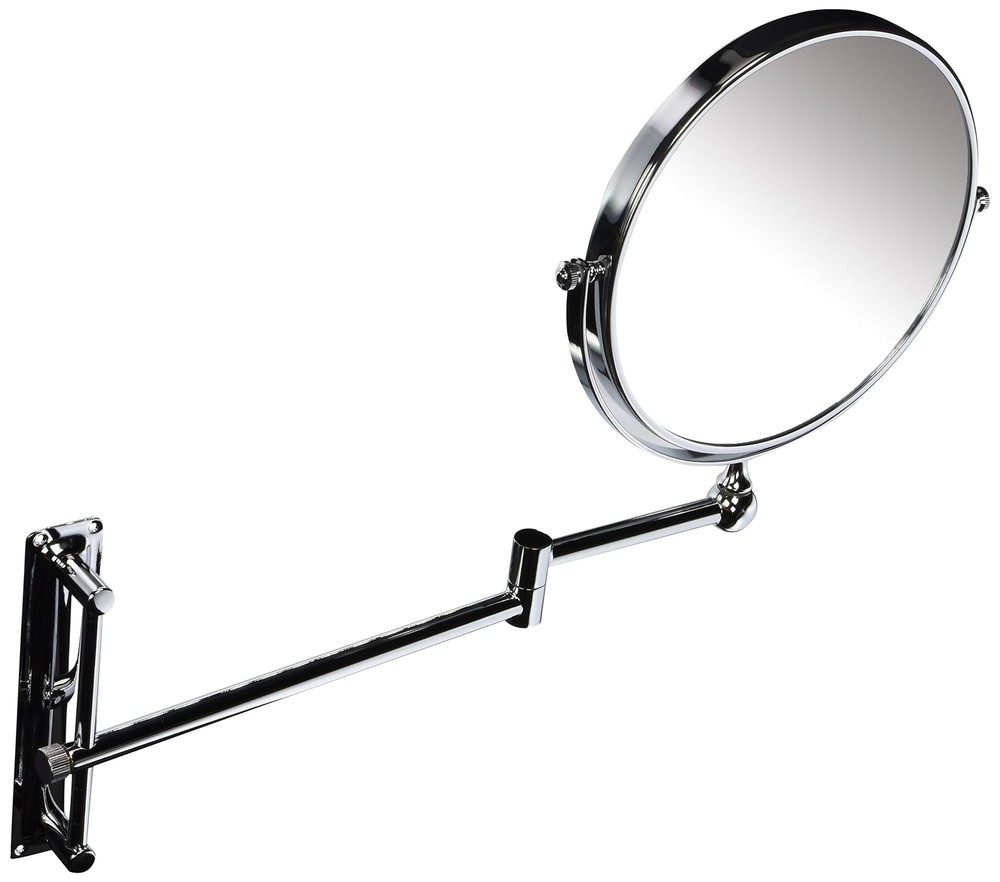 Danielle Creations 8-Inch Double-Sided Wall Mounted Adjustable Height Makeup ...