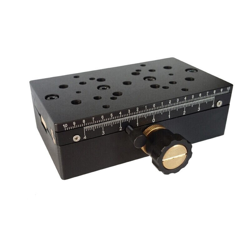 X-Axis Manual Displacement Station Optical Sliding Table Linear Stage Platform