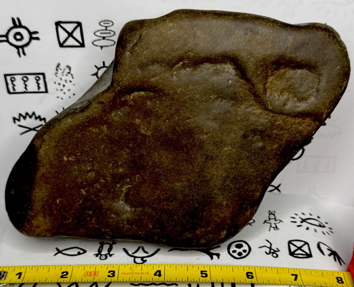 Native American Indian Authentic Artifact Stone Carved Effigy, 3 lb 14 oz • VA