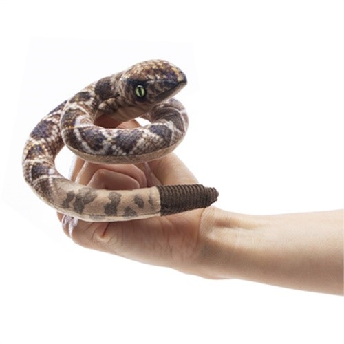 Rattlesnake Finger Puppet