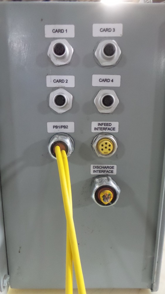 CONVEYX CONVEYOR CONTROL PANEL | Used Working W/ Power Cords & Mounting Bracket