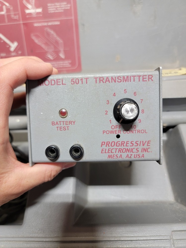 Progressive Electronics 501 The Tracker II Cable Locator System *READ BELOW*