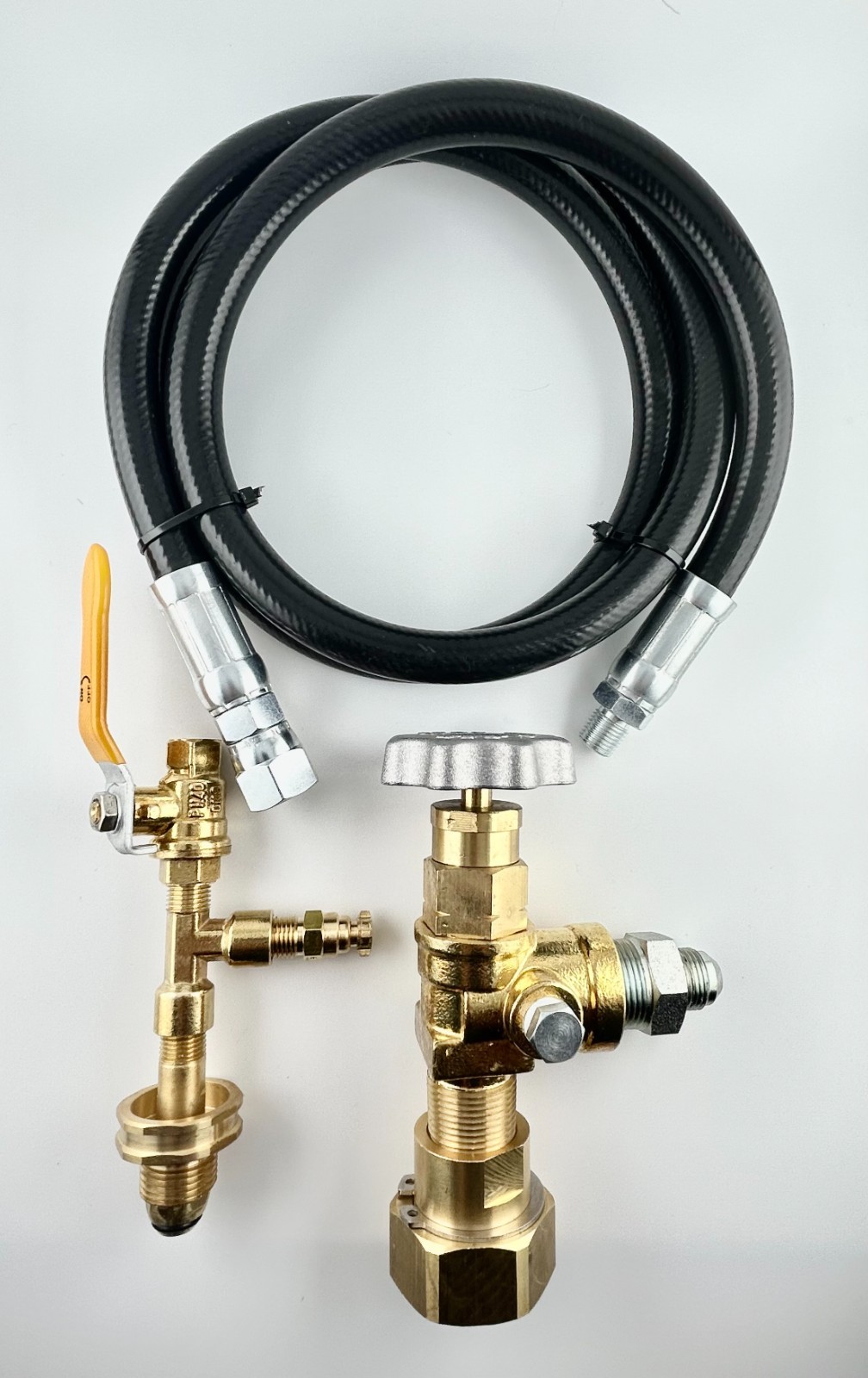 Liquid Propane Transfer Unloading Kit POL Vapor Tank 7590U 7591U 1-5/8"-20 UNF