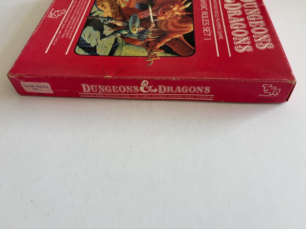 Dungeons and Dragons Basic Rules Set TSR 1983