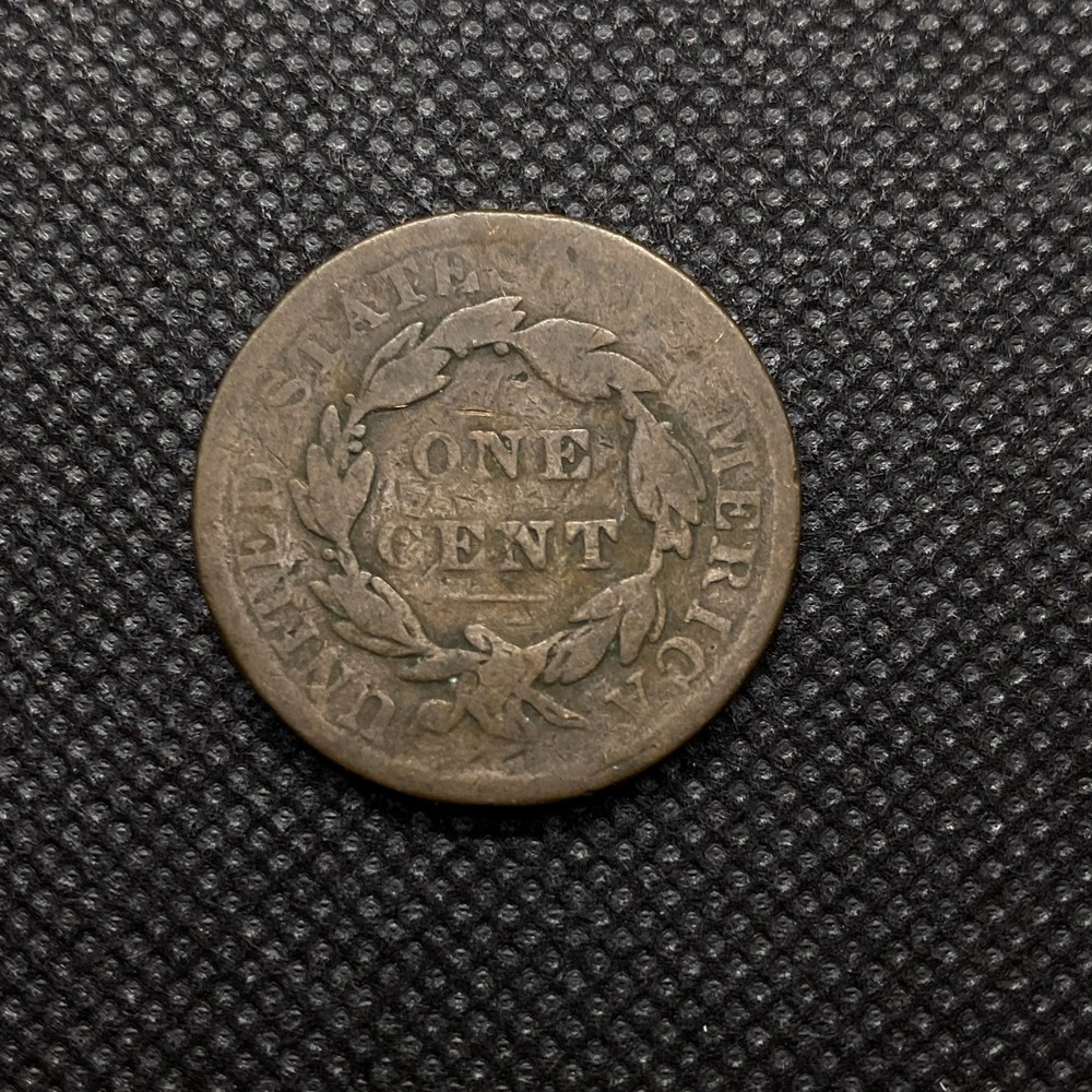 1838 Copper Coronet Head Large Cent