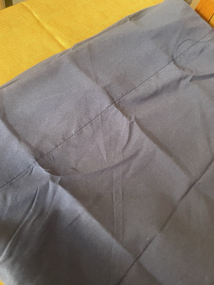 King-Size Pillowcase, 1 Pair, Navy Blue