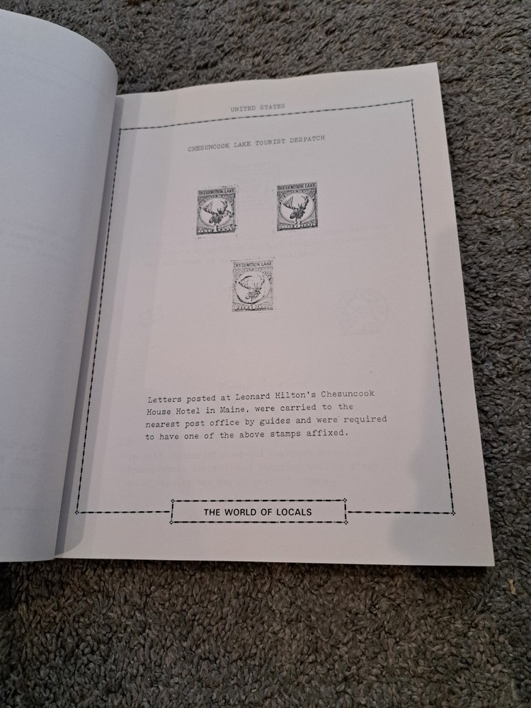 The World of Locals Jim Czyl Stamp Collecting Reference Book 1980