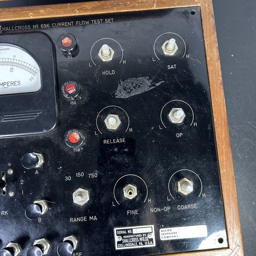 Shallcross No. 696 Current Flow Test Set . (untested)