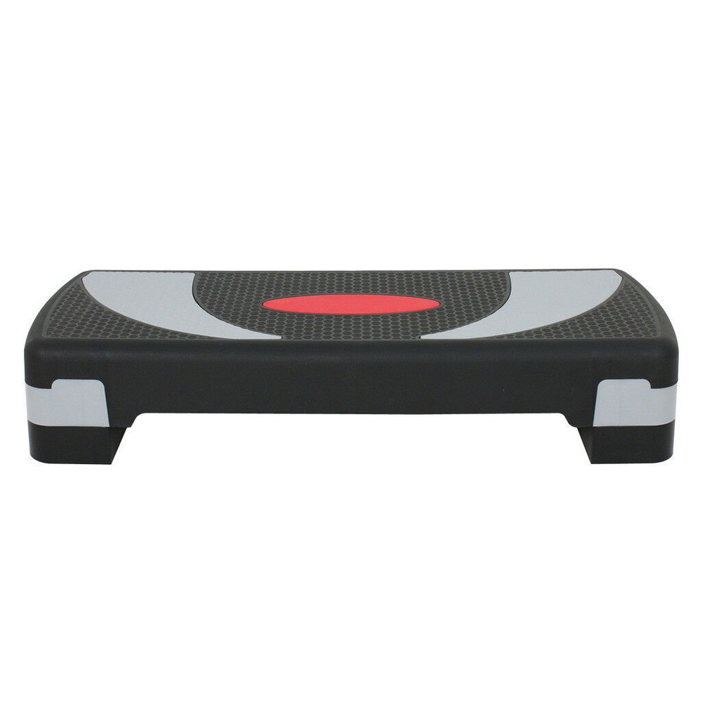 31" Exercise Step Platform Adjustable Aerobic Step Platform Workout Stepper Home