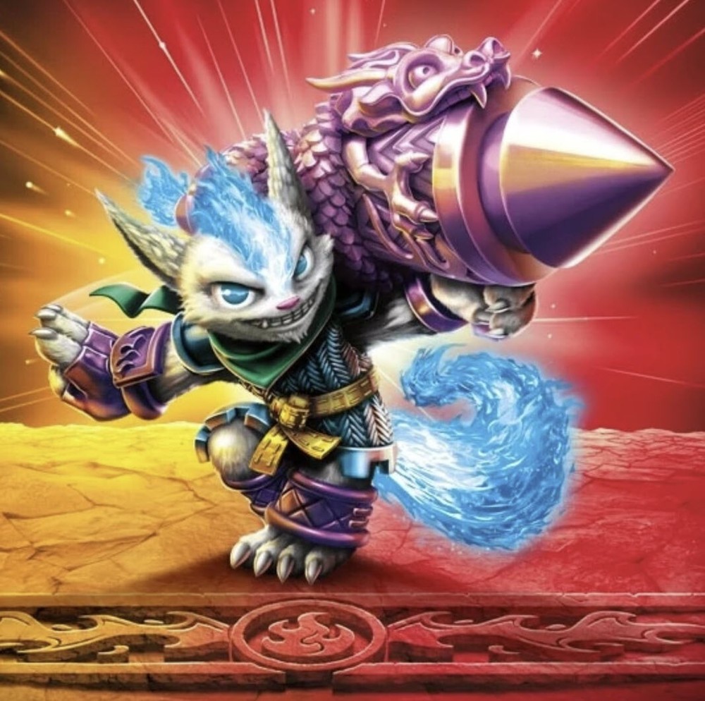 Skylanders Imaginators Hard-Boiled Flare Wolf NFC Card