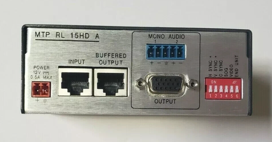 EXTRON ELECTRONICS MTP RL 15HD A Receiver w/Versatool WITH ACCESSORIES