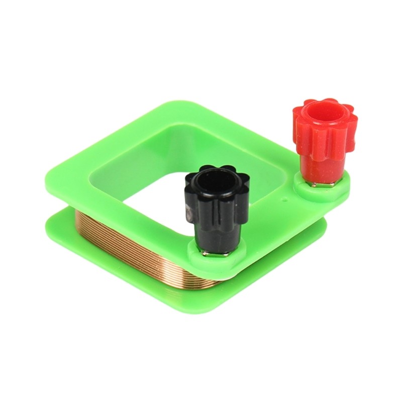 Demonstration Induction Coil Square Coil for Physics Teaching and Laboratory