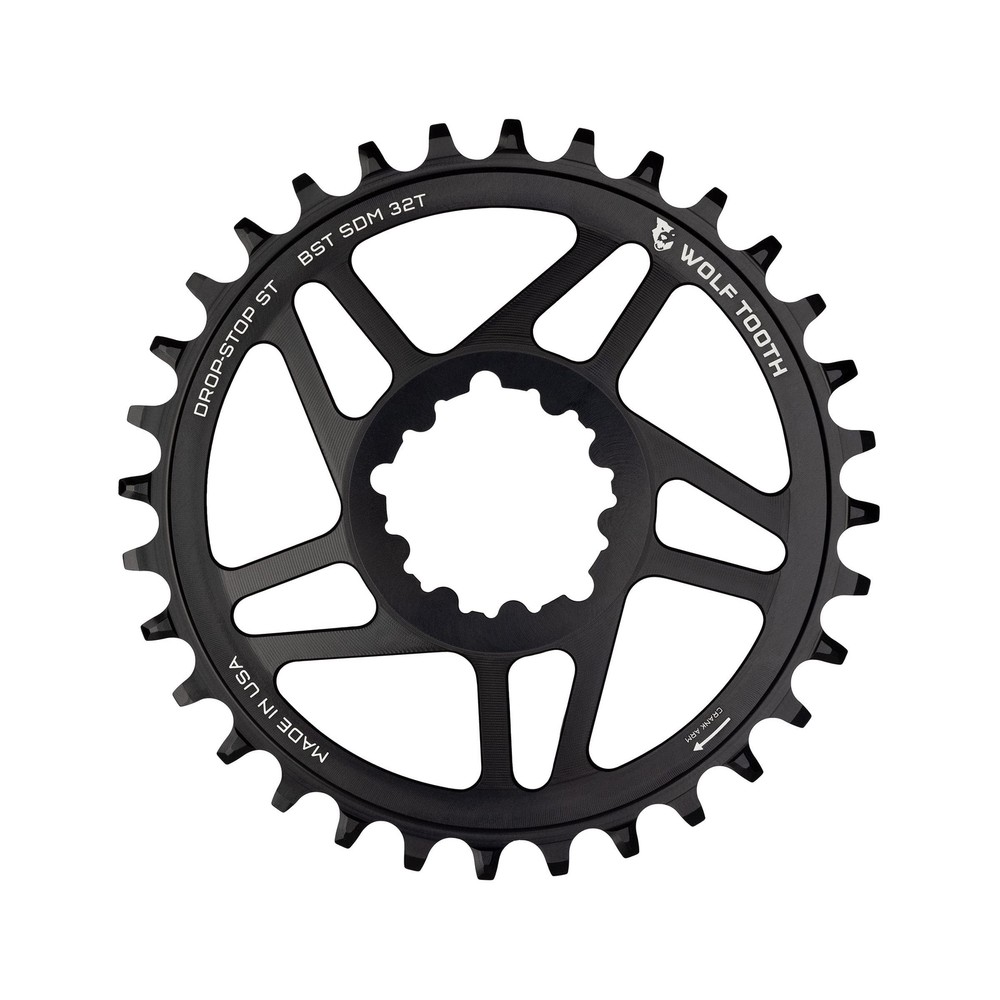 Wolf Tooth Components Drop Stop St Sram Direct Mount Chainring - Boost 32t