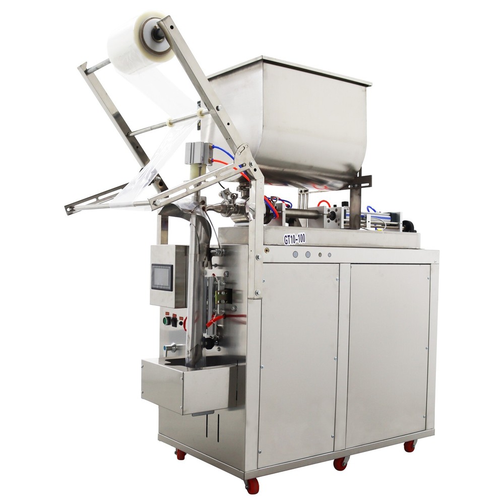 Automatic Quantitative Paste Liquid Filling Packaging Machine 110V 10-100ml 500W