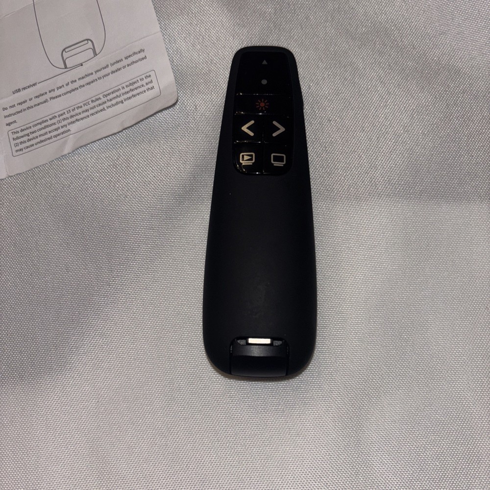 Wireless Presenter Red Laser USB & USB-C Compatible - Tested & Works