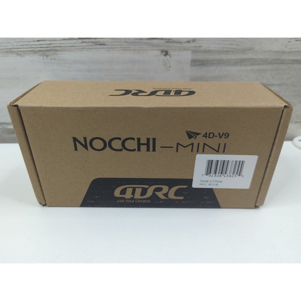 Nocchi-Mini 4D-V9 4DRC Gray Remote Control Flash Light Camera Drone
