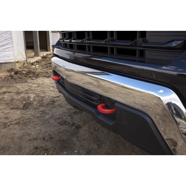 2022-2025 Chevrolet Silverado 1500 Front Tow Hooks 85657048 Red Genuine OEM GM